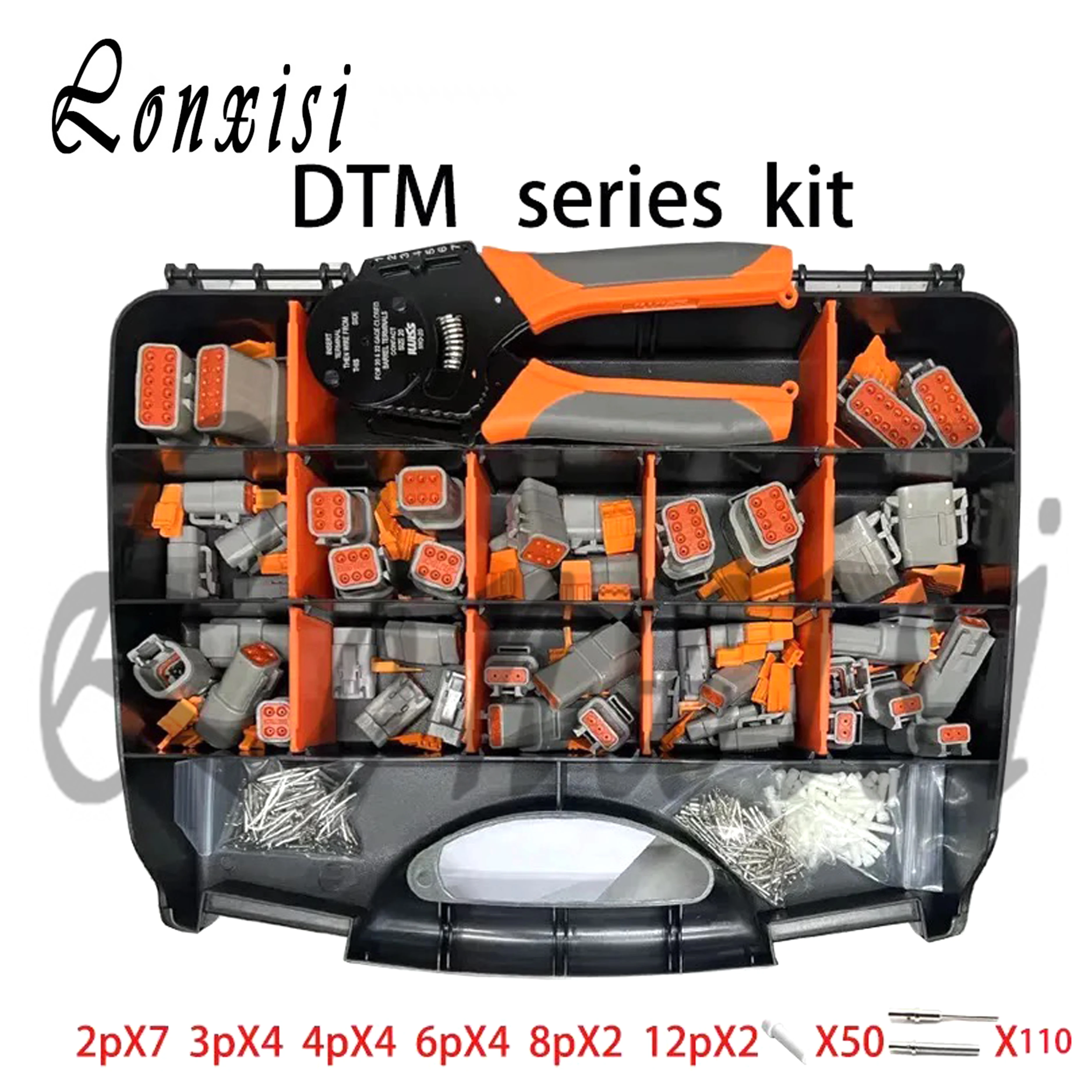 Deutsch DT DTM DTP Series Waterproof Connector DTM06-2/3/4/6/8/12S Kit Repair Tool Box DT06-2/3/4/6/8/12S DTP06-2/3/4/6/8/12S
Deutsch DT DTM DTP Series Waterproof Connector DTM06-2/3/4/6/8/12S Kit Repair Tool Box DT06-2/3/4/6/8/12S DTP06-2/3/4/6/8/12S