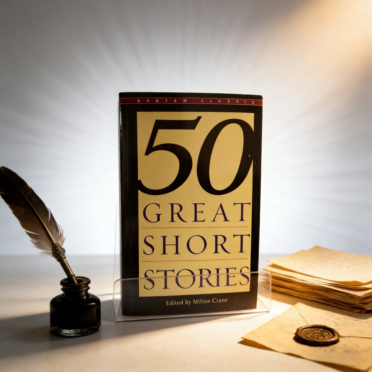 50 Great Short Stories Edited By Milton Crane | Bantam Classic | Collection of Timeless Short Stories & Literary Reading
50 Great Short Stories Edited By Milton Crane | Bantam Classic | Collection of Timeless Short Stories & Literary Reading