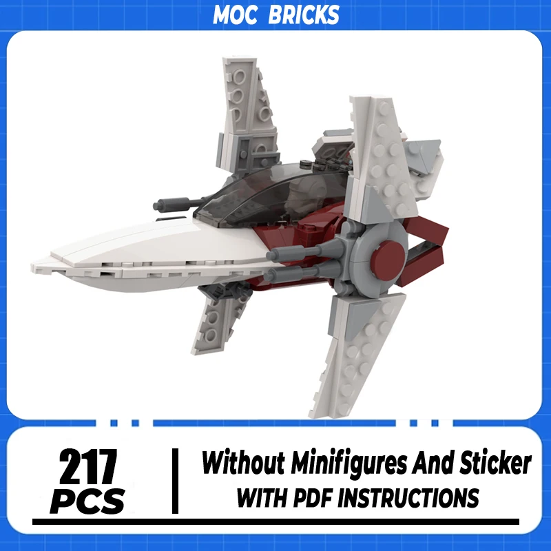 Star Movie Moc Building Block Republic V-Wing Starfighter Model Technology Brick DIY Assembly Construction Toy Holiday Gifts
Star Movie Moc Building Block Republic V-Wing Starfighter Model Technology Brick DIY Assembly Construction Toy Holiday Gifts