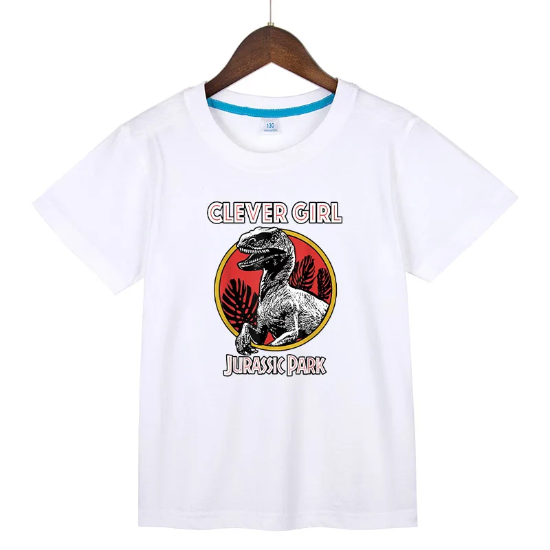 Детская футболка «Парк Юрского периода», ретро Raptor Clever, топы Camiseta, летняя хлопковая футболка с короткими рукавами для мальчиков и девочек, одежда для малышей
Детская футболка «Парк Юрского периода», ретро Raptor Clever, топы Camiseta, летняя хлопковая футболка с короткими рукавами для мальчиков и девочек, одежда для малышей