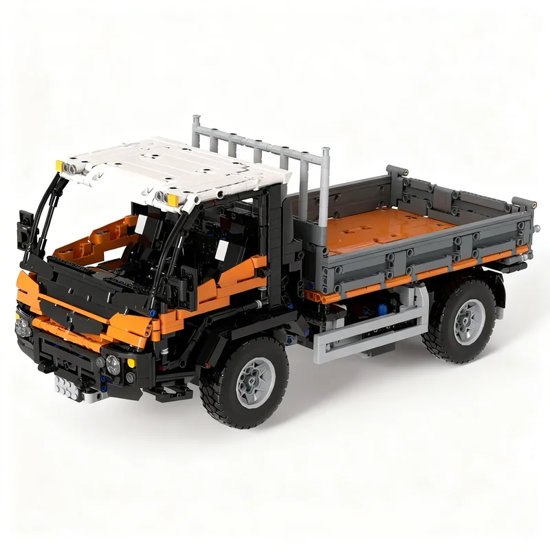 NEW 2326PCS MOC Technology Municipal Transporter Three Way Tipper CB003 Model DIY Assembly Building Blocks Display Birthday Gift
NEW 2326PCS MOC Technology Municipal Transporter Three Way Tipper CB003 Model DIY Assembly Building Blocks Display Birthday Gift