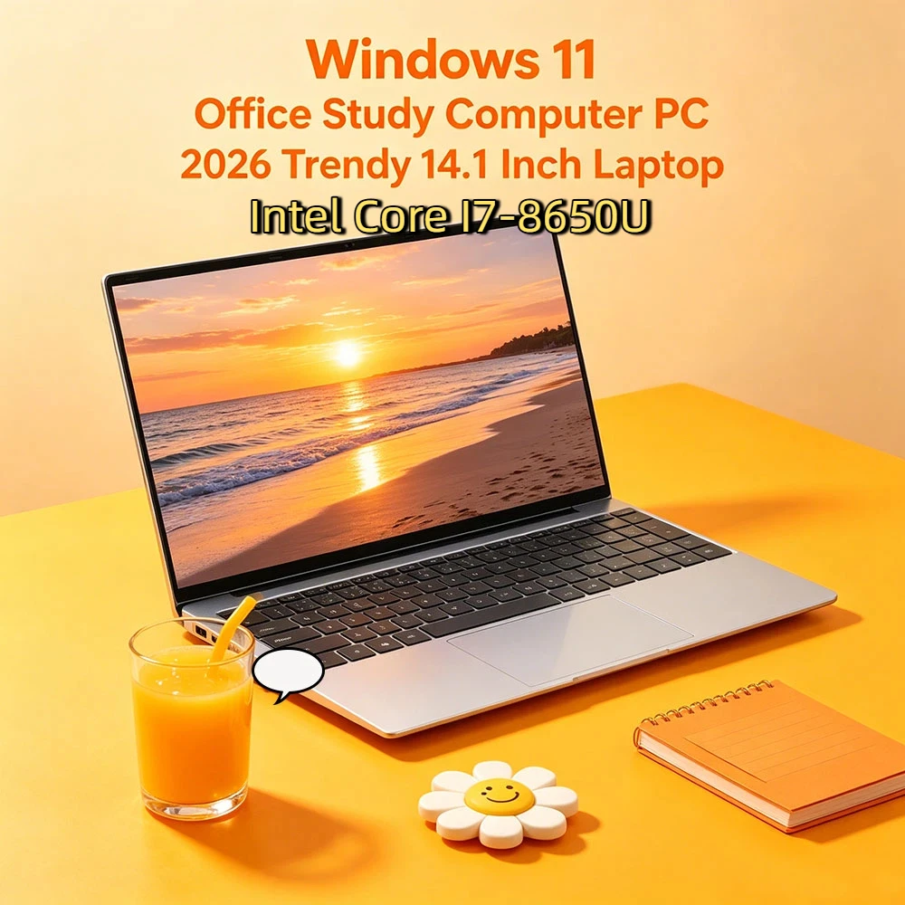 2026 Solid 14.1" Ultra Slim Home Study Laptop Intel Core I7-8650U 32GB RAM 2TB M.2 SSD Windows 11 Pro Computer
2026 Solid 14.1" Ultra Slim Home Study Laptop Intel Core I7-8650U 32GB RAM 2TB M.2 SSD Windows 11 Pro Computer