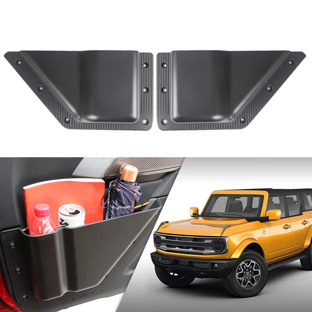 Car Door Side Organizer Box For Ford Bronco 2021 2022 Front Rear Door Storage Pocket ABS Cup Holder Tray
Car Door Side Organizer Box For Ford Bronco 2021 2022 Front Rear Door Storage Pocket ABS Cup Holder Tray