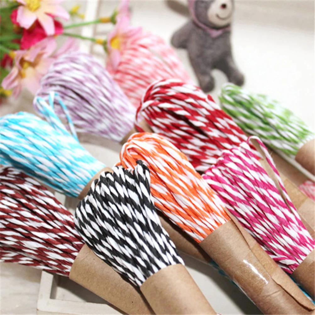 12Pcs Paper Cord Colorful Braided Rope Elastic Durable Compression Resistant for DIY Gift Wrapping Handicraft Tying Porcelain
12Pcs Paper Cord Colorful Braided Rope Elastic Durable Compression Resistant for DIY Gift Wrapping Handicraft Tying Porcelain