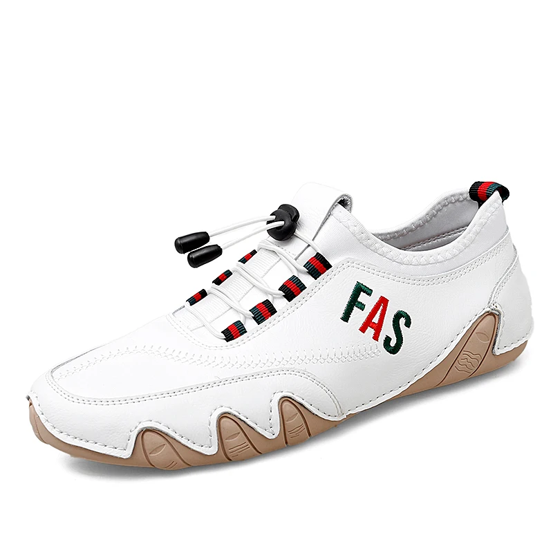 Large Size 100% Leather Men's Shoes Stylish Thick Sole Comfortable Outdoor Casual Sneakers Male
Large Size 100% Leather Men's Shoes Stylish Thick Sole Comfortable Outdoor Casual Sneakers Male