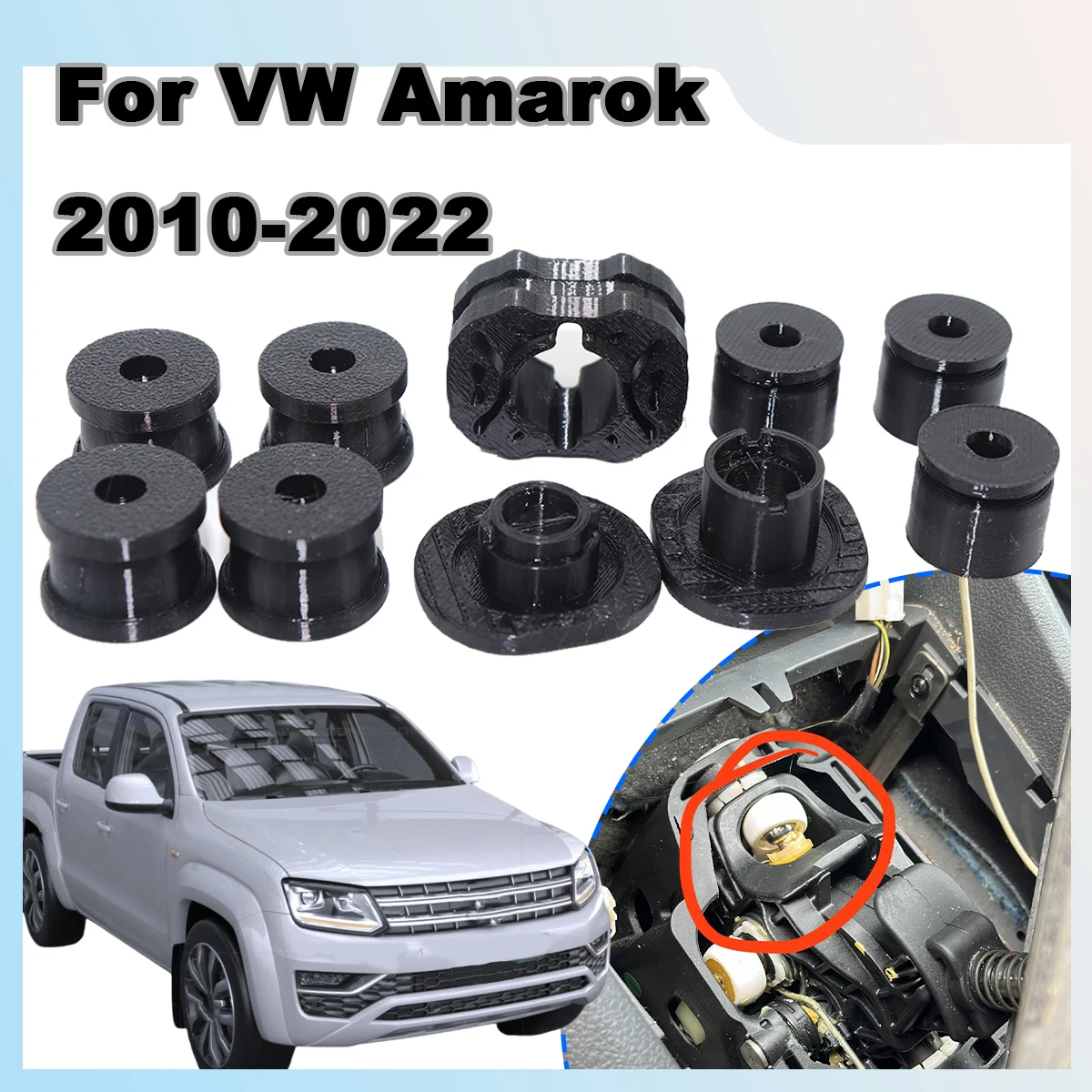 Updated Manual Gearbox Shift Cable Linkage Control Bushing Gear Shifter Lever Replacement Parts For VW Amarok 2010-2022 6-speed
Updated Manual Gearbox Shift Cable Linkage Control Bushing Gear Shifter Lever Replacement Parts For VW Amarok 2010-2022 6-speed