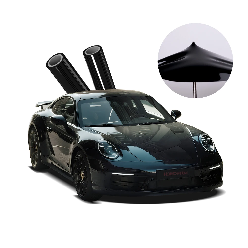 HOHOFILM Защита автомобиля Цветная самовосстанавливающаяся защитная пленка для краски Автомобильная пленка Виниловая глянцевая черная ПВП ТПУ пленка
HOHOFILM Защита автомобиля Цветная самовосстанавливающаяся защитная пленка для краски Автомобильная пленка Виниловая глянцевая черная ПВП ТПУ пленка
