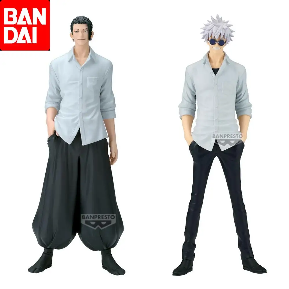 Bandai Original Jujutsu Kaisen King Of Artist Satoru Gojo Geto Suguru Anime Action Figure Toys for Boys Girls Children Gifts
Bandai Original Jujutsu Kaisen King Of Artist Satoru Gojo Geto Suguru Anime Action Figure Toys for Boys Girls Children Gifts