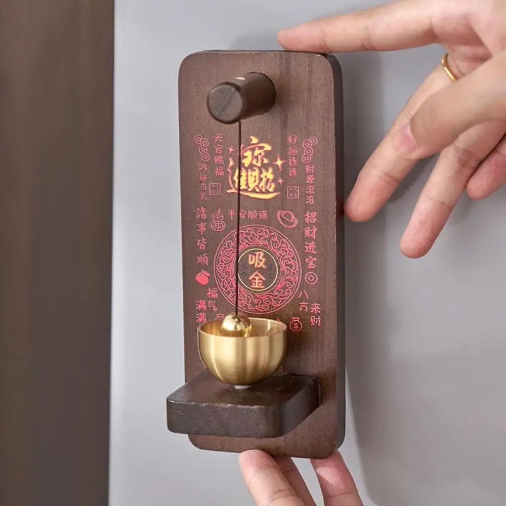 Creative Wooden Door Chime Strong Adhesive Cartoon Shape Door Bell Copper Bell Wind Bell Home Decoration
Creative Wooden Door Chime Strong Adhesive Cartoon Shape Door Bell Copper Bell Wind Bell Home Decoration