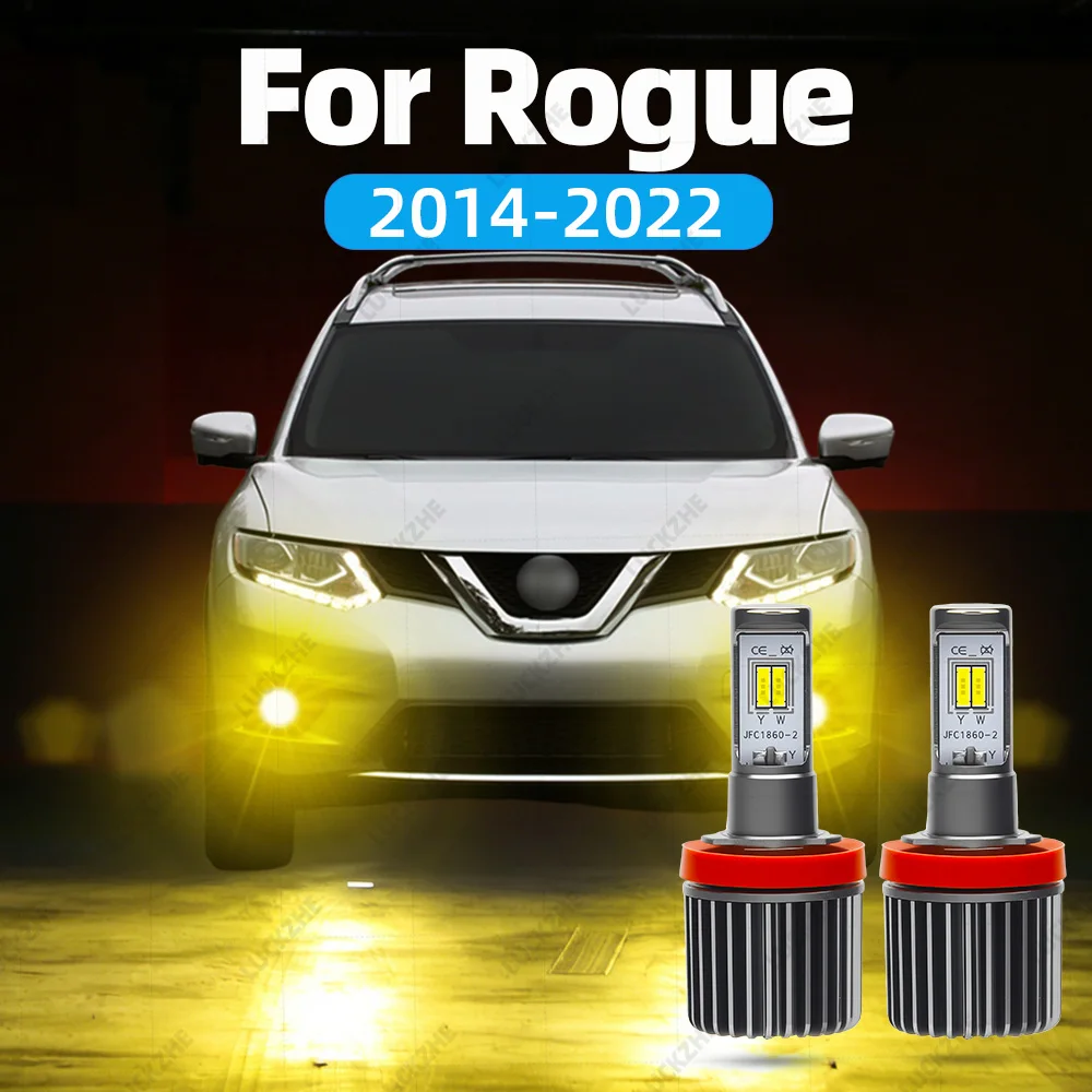 LED Front Fog Light Bulb For Nissan Rogue 2016 2017 2018 2019 Accessories Dual Color LED Fog Light White Yellow Strobe
LED Front Fog Light Bulb For Nissan Rogue 2016 2017 2018 2019 Accessories Dual Color LED Fog Light White Yellow Strobe
