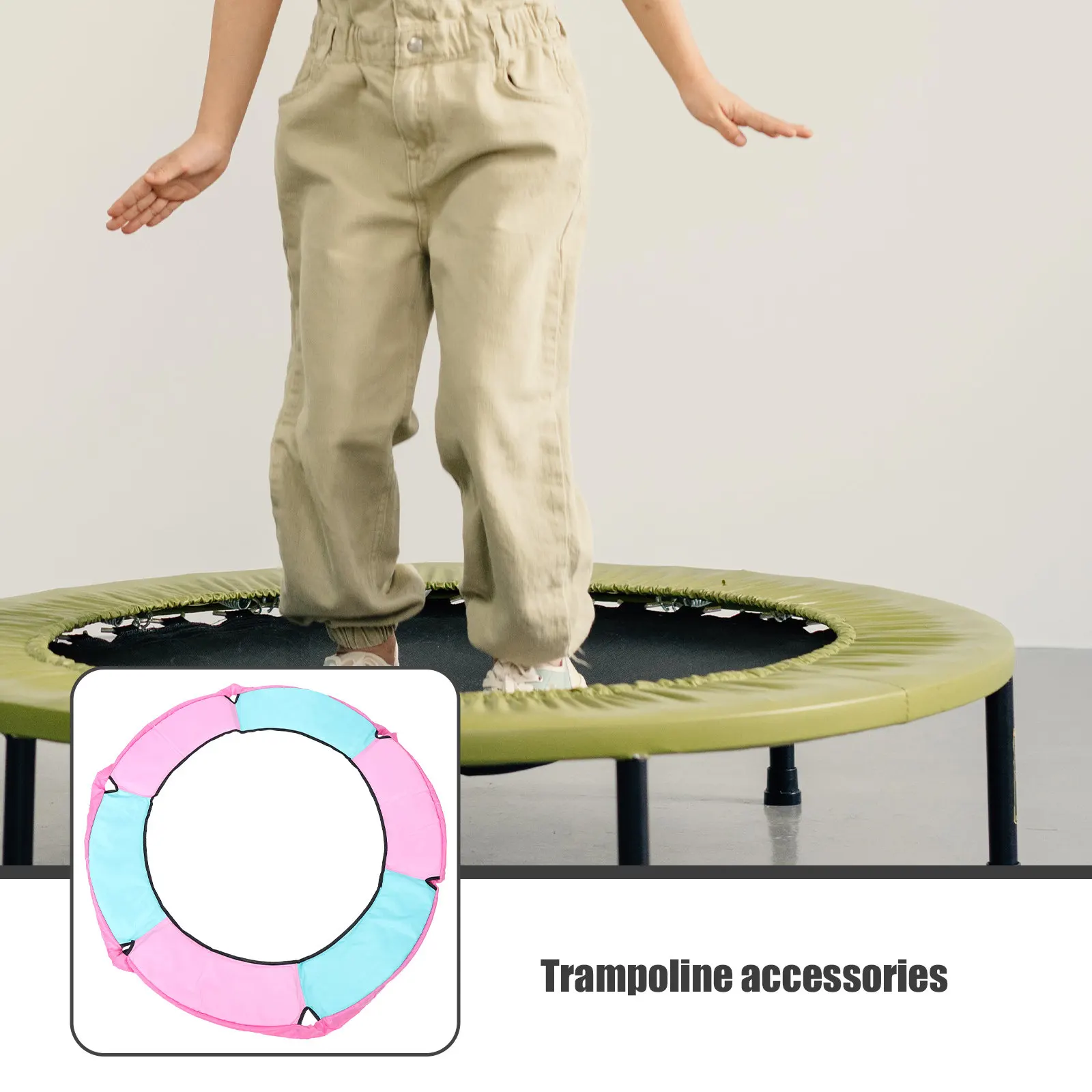 Защитный чехол для батута из ткани Оксфорд, утолщенная пружинная прокладка, сменная защитная подушка для использования на улице и в помещении
Защитный чехол для батута из ткани Оксфорд, утолщенная пружинная прокладка, сменная защитная подушка для использования на улице и в помещении