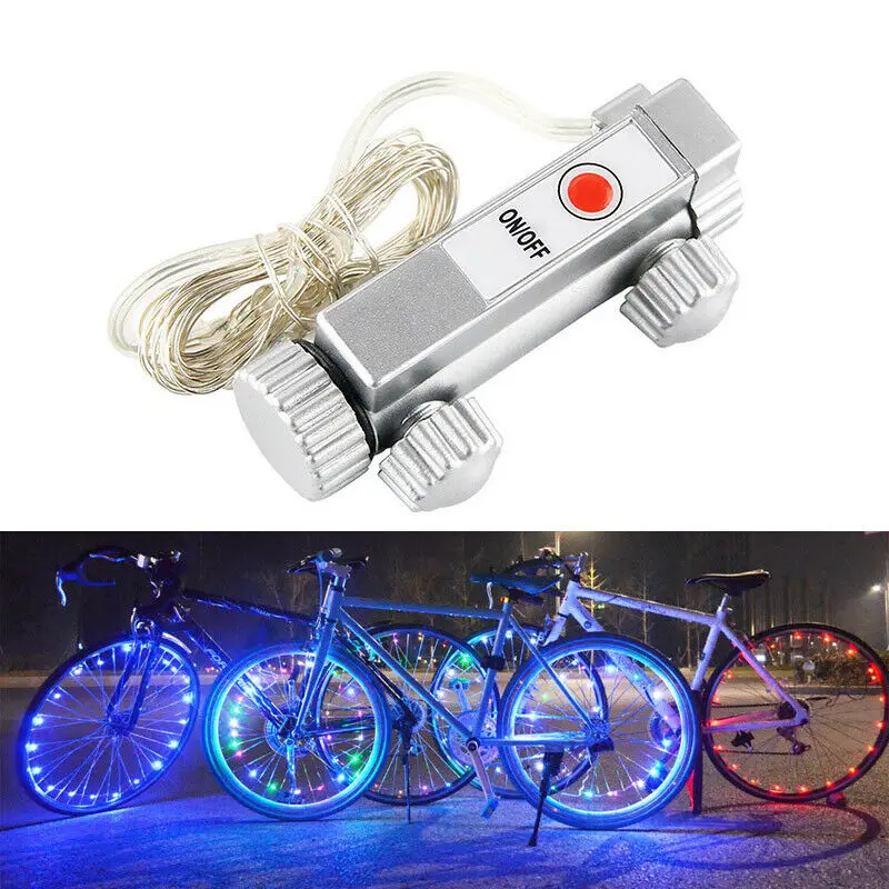 20 Pcs Bicycle Rims Lights Easy To Install High Brightness Waterproof Led String Lamp Bike Cycling Rims Lights For Most Bikes
20 Pcs Bicycle Rims Lights Easy To Install High Brightness Waterproof Led String Lamp Bike Cycling Rims Lights For Most Bikes