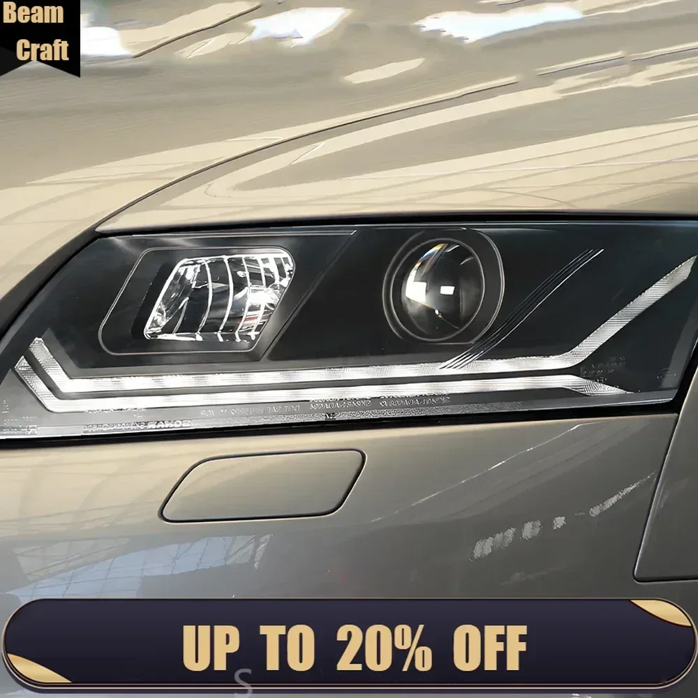 Автомобильные передние фонари Plug and Play в сборе для Audi A6 C7 A6L S6 2005-2011, светодиодные автомобильные фары, обновленные аксессуары для объективов проектора
Автомобильные передние фонари Plug and Play в сборе для Audi A6 C7 A6L S6 2005-2011, светодиодные автомобильные фары, обновленные аксессуары для объективов проектора