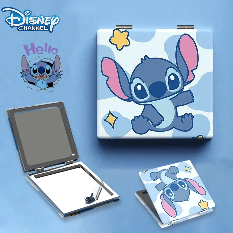 Disney Stitch Folding Mirror Cartoon Cute Child Birthday Present Interesting Double Sided Mirror Travel Cosmetic Mirror
Disney Stitch Folding Mirror Cartoon Cute Child Birthday Present Interesting Double Sided Mirror Travel Cosmetic Mirror