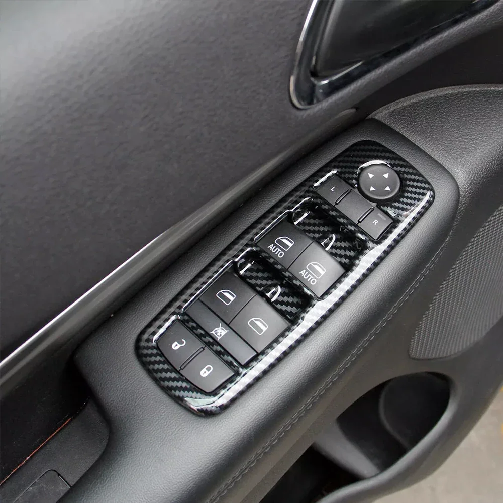Stylish Carbon Fiber Window Lift Trim Switch Panel Cover for Dodge For Durango 2011 2024 Long Lasting Use Easy Installation
Stylish Carbon Fiber Window Lift Trim Switch Panel Cover for Dodge For Durango 2011 2024 Long Lasting Use Easy Installation