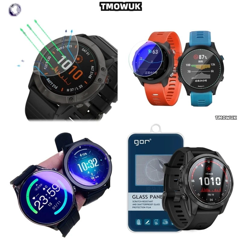 For Garmin Fenix 7 7S 7X Pro 9H Hardness Tempered Glass Screen Protector Smart Watch HD Anti-Scratch Film
For Garmin Fenix 7 7S 7X Pro 9H Hardness Tempered Glass Screen Protector Smart Watch HD Anti-Scratch Film