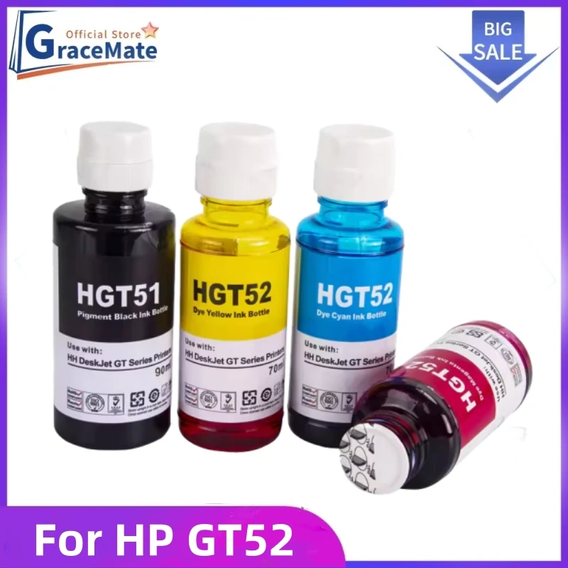 4-цветные сменные чернила для принтера HP Smart Tank 450 455 500 510 515 516 519 530 559 570 610 615 651 GT51 GT52
4-цветные сменные чернила для принтера HP Smart Tank 450 455 500 510 515 516 519 530 559 570 610 615 651 GT51 GT52