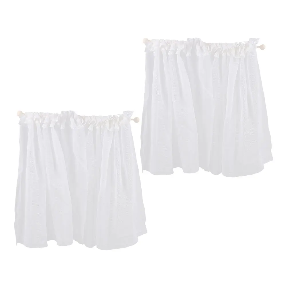 2 Pcs Miniature House Curtains Elegant Lace Window Decor DIY Tiny House Accessories Material
2 Pcs Miniature House Curtains Elegant Lace Window Decor DIY Tiny House Accessories Material