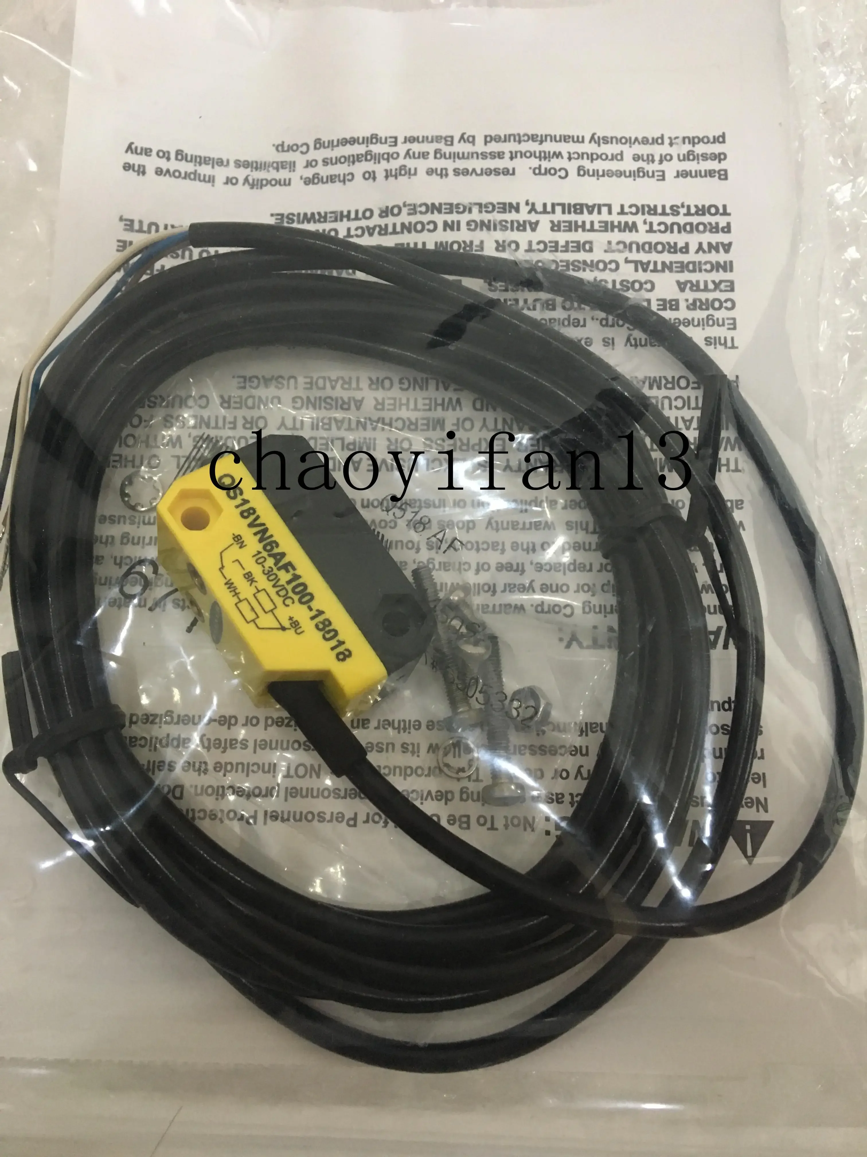 new original Banner Reflective photoelectric sensor Bona sensor QS18VN6CV45 Q12AB6FF50
new original Banner Reflective photoelectric sensor Bona sensor QS18VN6CV45 Q12AB6FF50