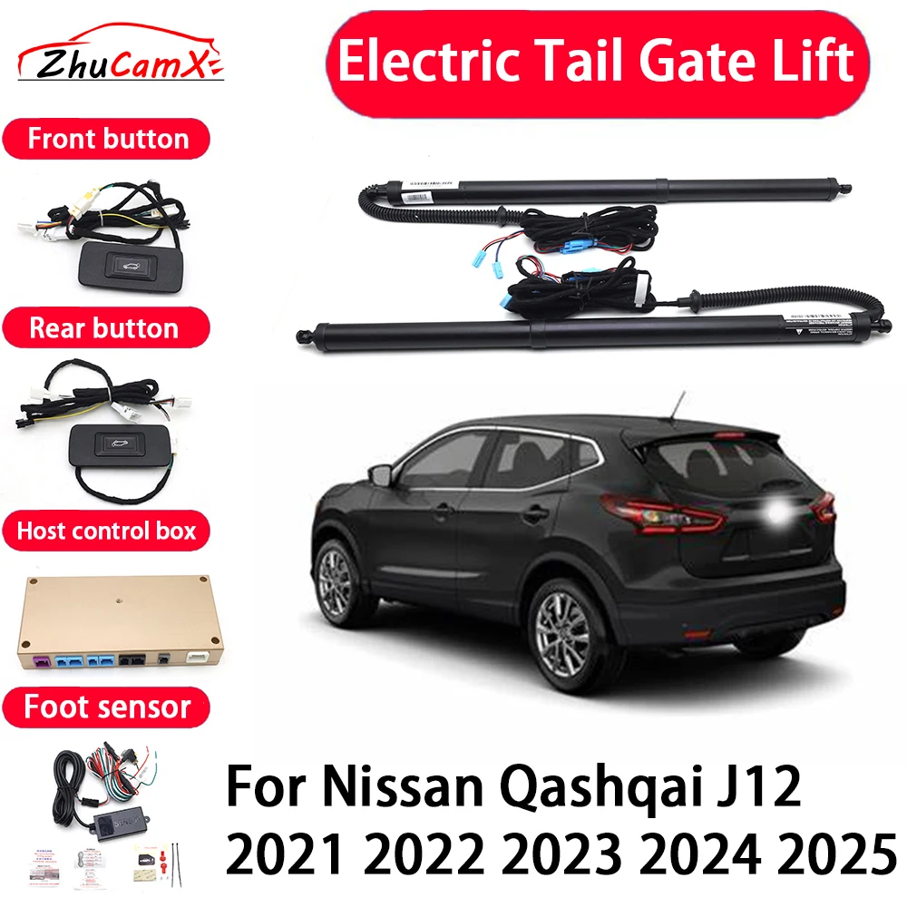 ZhuCamX Car Automatic Electric Tail Gate Lift Tailgate Assist System for Nissan Qashqai J12 2021 2022 2023 2024 2025
ZhuCamX Car Automatic Electric Tail Gate Lift Tailgate Assist System for Nissan Qashqai J12 2021 2022 2023 2024 2025