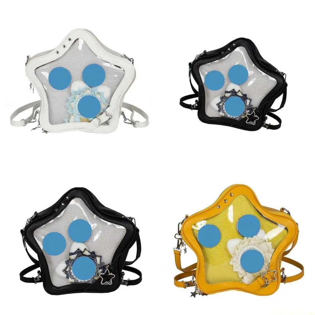 X90D Ita Bag Backpack Crossbody Bag Star Shaped Shoulder Bags Pins Display Bags
X90D Ita Bag Backpack Crossbody Bag Star Shaped Shoulder Bags Pins Display Bags