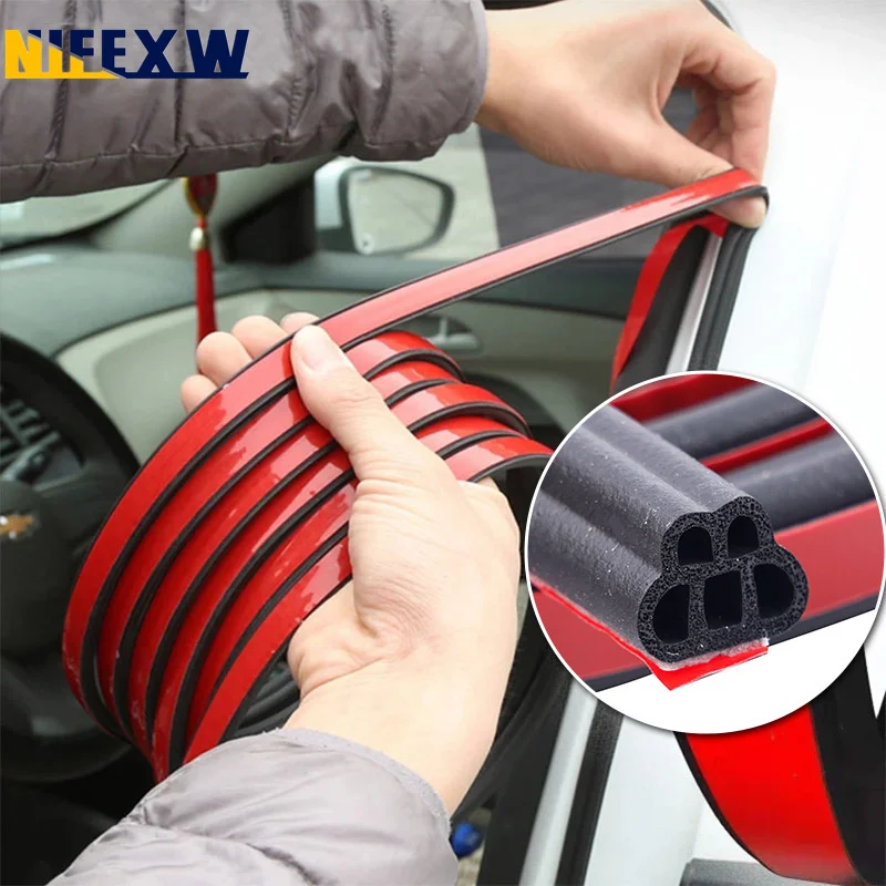 Double Layer Car Door Rubber Seal Strips Auto Sealing Stickers For Window Engine Cover Door Trunk Sound Insulation Weatherstrip
Double Layer Car Door Rubber Seal Strips Auto Sealing Stickers For Window Engine Cover Door Trunk Sound Insulation Weatherstrip