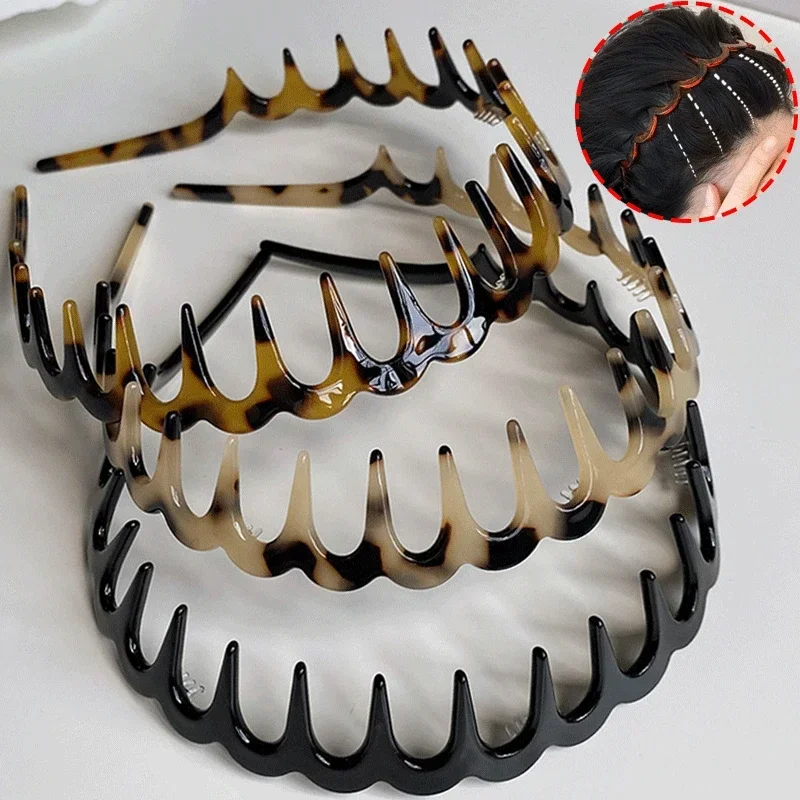 Fashion Wave Headbands for Women Solid Color Toothed Non-slip Hair Bands Girl Face Wash Sports Hairbands Hair Accessories
Fashion Wave Headbands for Women Solid Color Toothed Non-slip Hair Bands Girl Face Wash Sports Hairbands Hair Accessories