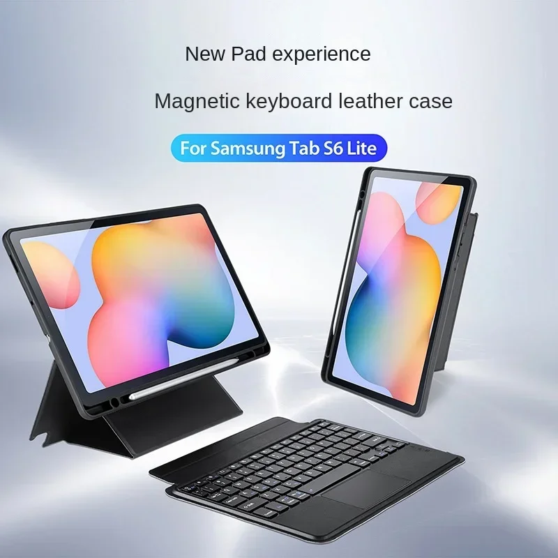 For Samsung Tab S6 Lite 3-in-1 Touch Keyboard Cover, Magnetic Detachable Tablet Keyboard,S6lite Case,Drawing Mode Bracket
For Samsung Tab S6 Lite 3-in-1 Touch Keyboard Cover, Magnetic Detachable Tablet Keyboard,S6lite Case,Drawing Mode Bracket