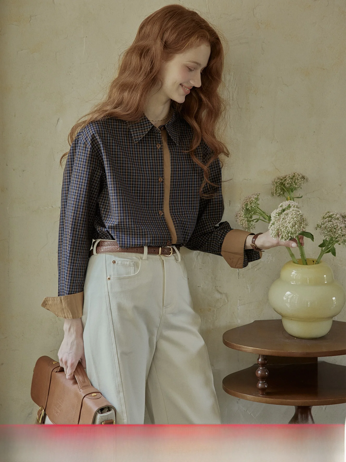 C.PAIA Long Sve irt Vintage Sle Loose Fit Base Layer irt with Plaid Pattern for Women Breathable Pure Cotton Casual ...
C.PAIA Long Sve irt Vintage Sle Loose Fit Base Layer irt with Plaid Pattern for Women Breathable Pure Cotton Casual ...