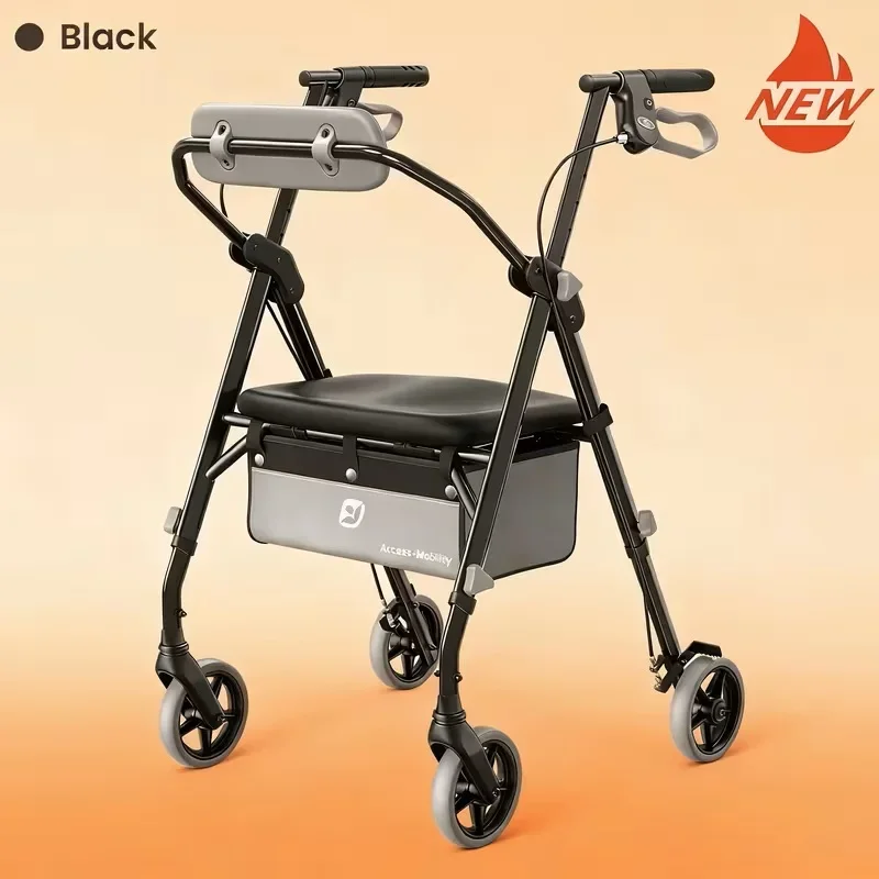 Choice Walkers for Seniors Foldable Ergonomic Rollator with Seat Backrest Adjustable Rolling Walker
Choice Walkers for Seniors Foldable Ergonomic Rollator with Seat Backrest Adjustable Rolling Walker