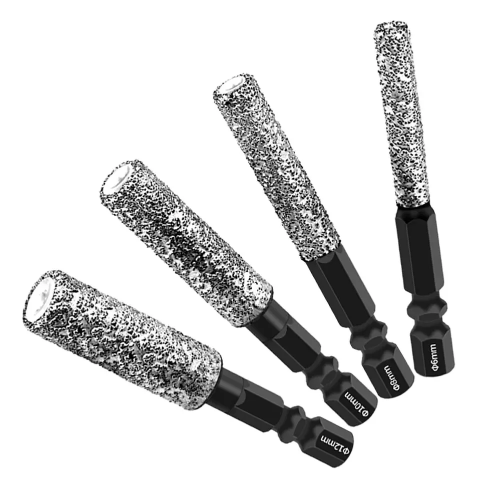 6-12mm Diamond Drill Bit Grinding Tile Hole Opener Rechargeable Drill Hexagonal Shank Drilling And Grinding Power Tool Parts
6-12mm Diamond Drill Bit Grinding Tile Hole Opener Rechargeable Drill Hexagonal Shank Drilling And Grinding Power Tool Parts 