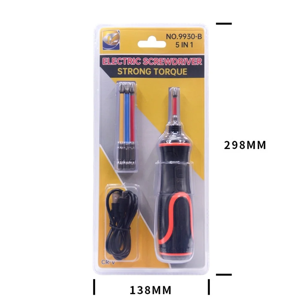 Ergonomic Design Electric Screwdriver Electric Screwdriver Set Secure Magnetic Attachment 5 In 1 Functionality
Ergonomic Design Electric Screwdriver Electric Screwdriver Set Secure Magnetic Attachment 5 In 1 Functionality
