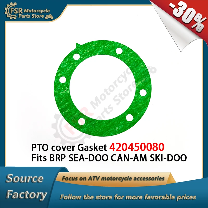 PTO Cover Gasket Fits BRP SEA-DOO SPARK GTI GTS GTR & CAN-AM Maverick X3 & SKI-DOO Expedition Skandic Renegade & Lynx 420450080
PTO Cover Gasket Fits BRP SEA-DOO SPARK GTI GTS GTR & CAN-AM Maverick X3 & SKI-DOO Expedition Skandic Renegade & Lynx 420450080
