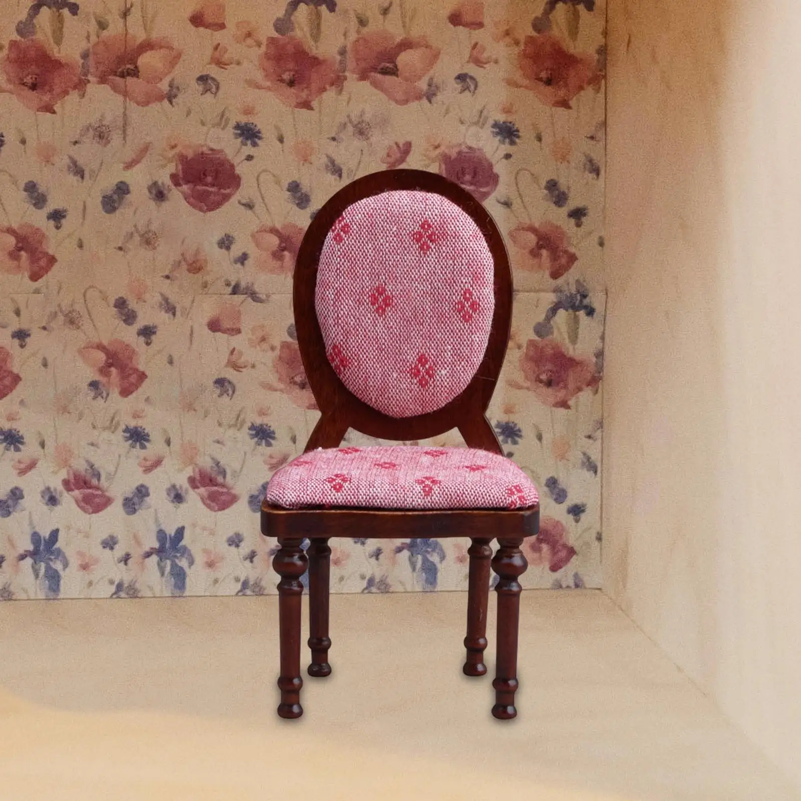 Realistic 1/12 Dollhouse Chair Wooden Miniature Armchair Toy for Diorama Scenes Collections DIY Project and Fairy Garden Setup
Realistic 1/12 Dollhouse Chair Wooden Miniature Armchair Toy for Diorama Scenes Collections DIY Project and Fairy Garden Setup