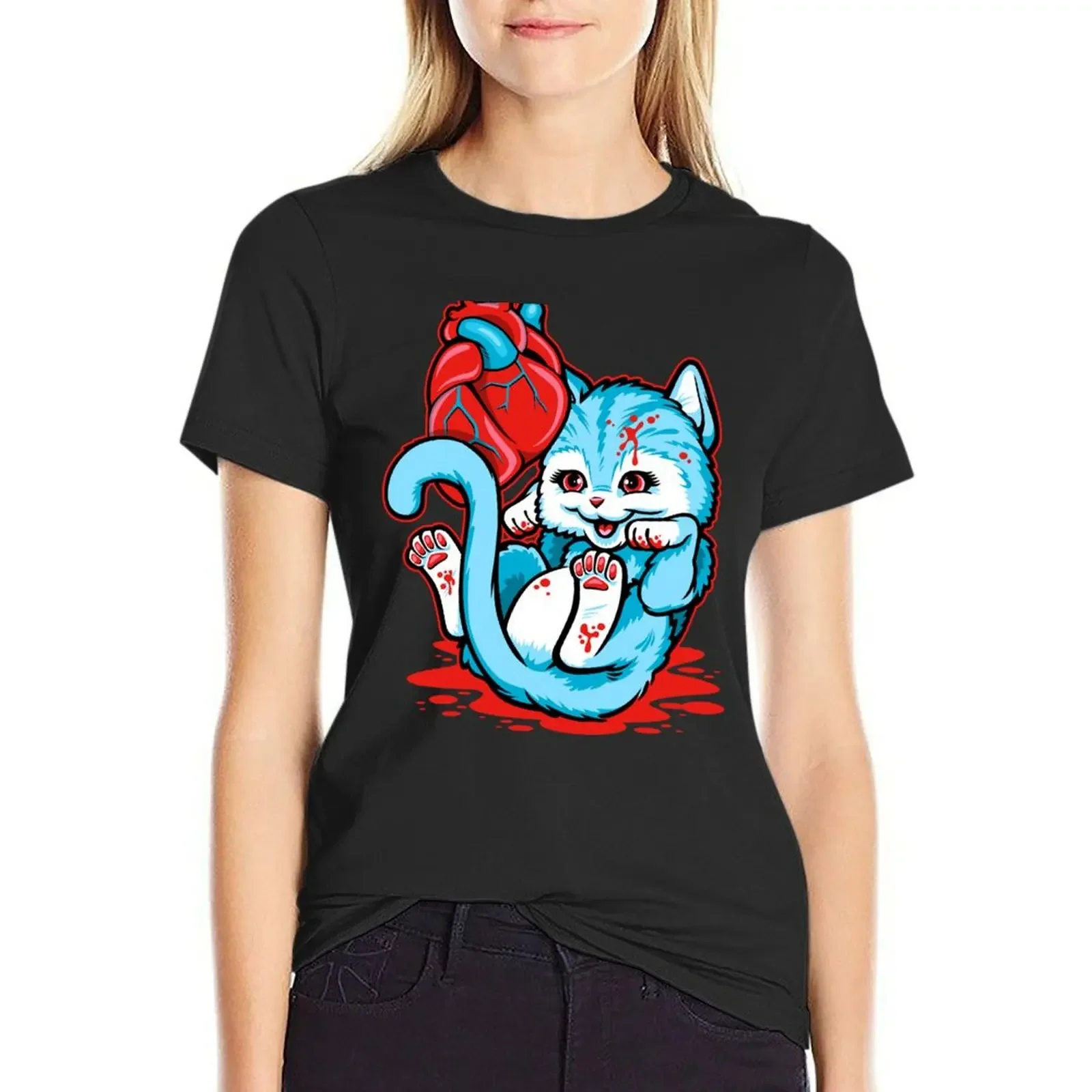Cat Got Your Heart T-shirt summer tops plus size tops graphics t-shirt dress for Women graphic
Cat Got Your Heart T-shirt summer tops plus size tops graphics t-shirt dress for Women graphic