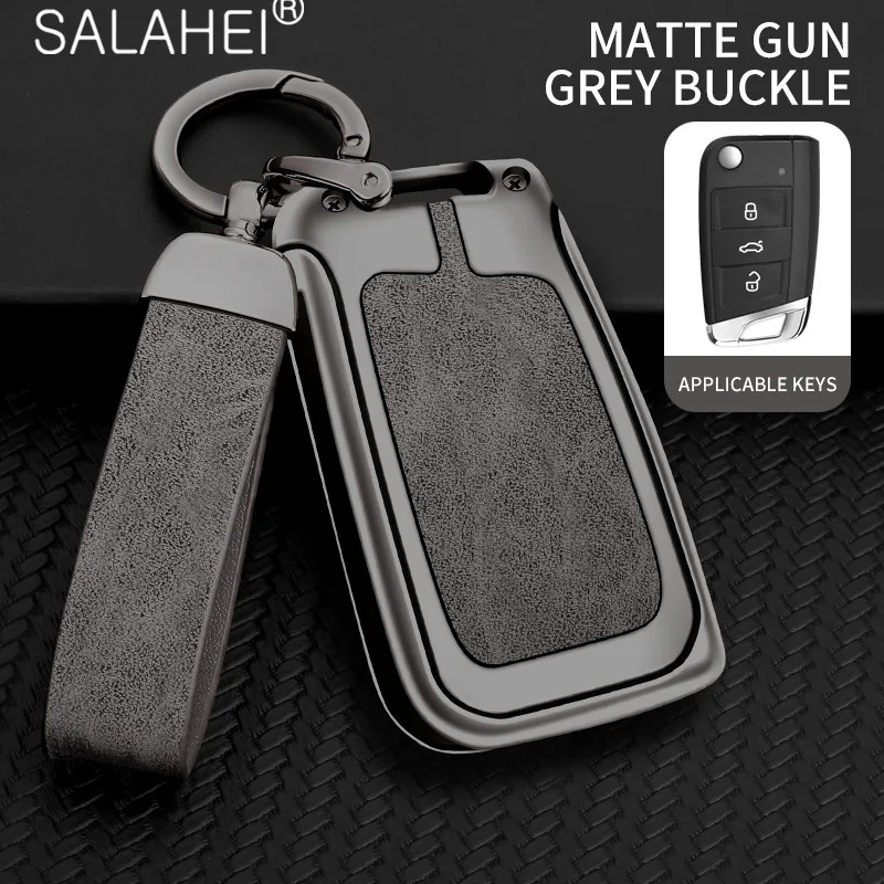 Alloy Leather Car Key Case Cover For VW Volkswagen Golf 7 MK7 Tiguan MK2 For Seat Ateca Leon FR 2 Ibiza Skoda Octavia Kodiaq
Alloy Leather Car Key Case Cover For VW Volkswagen Golf 7 MK7 Tiguan MK2 For Seat Ateca Leon FR 2 Ibiza Skoda Octavia Kodiaq
