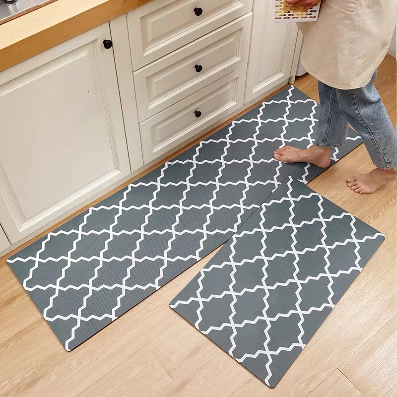 VIKAMASСкандинавский минималистичный длинный кухонный коврик из ПВХ из кожи для домашнего использования
VIKAMASСкандинавский минималистичный длинный кухонный коврик из ПВХ из кожи для домашнего использования