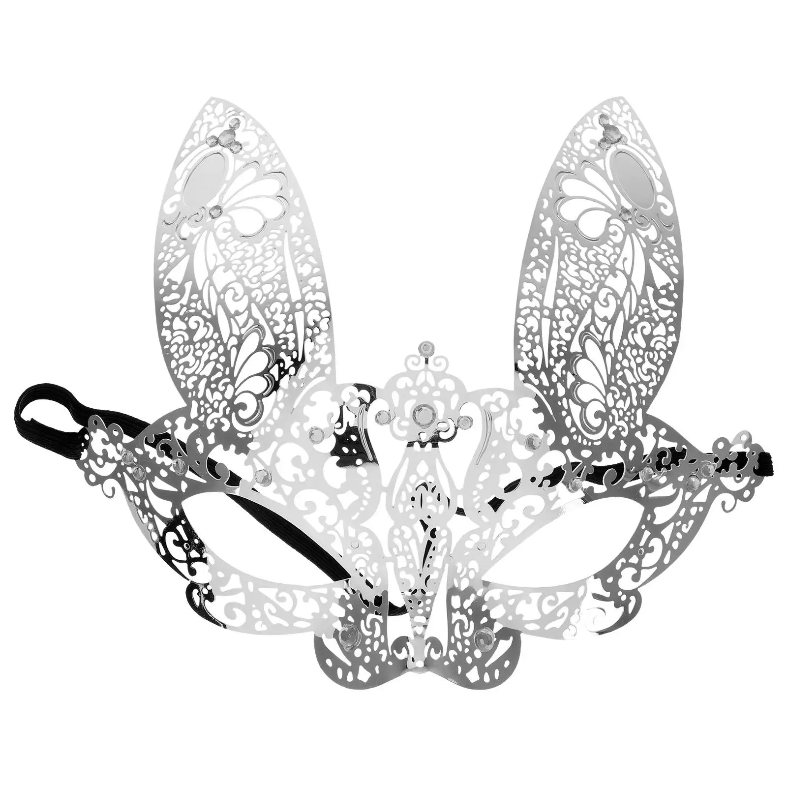 Bunny Mask Carnival Prom Masks Half Face Props Animals Costume Party Supplies Masquerade for Women
Bunny Mask Carnival Prom Masks Half Face Props Animals Costume Party Supplies Masquerade for Women