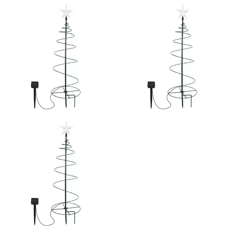 FAST-3X Solar Christmas Trees Lights LED Outdoor Garden Christmas Lamp String Waterproof For Patio Walkway Light Color Lights
FAST-3X Solar Christmas Trees Lights LED Outdoor Garden Christmas Lamp String Waterproof For Patio Walkway Light Color Lights