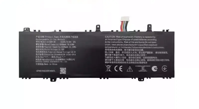 new for Infinix INBOOK X3 PLUS XL31 417282-3S battery
new for Infinix INBOOK X3 PLUS XL31 417282-3S battery