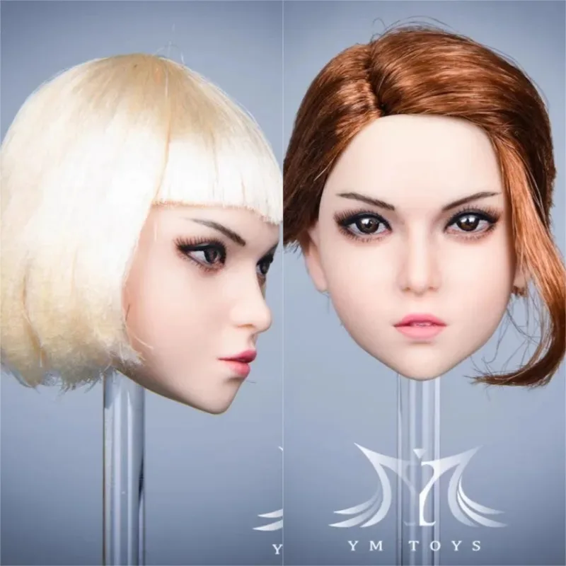 YMT037 1/6 Scale Female Soldier Head Sculpt Short Gold Hair Model for 12 Inch Wheat PH TBL JIAOU DOLL Action Toy Figures
YMT037 1/6 Scale Female Soldier Head Sculpt Short Gold Hair Model for 12 Inch Wheat PH TBL JIAOU DOLL Action Toy Figures