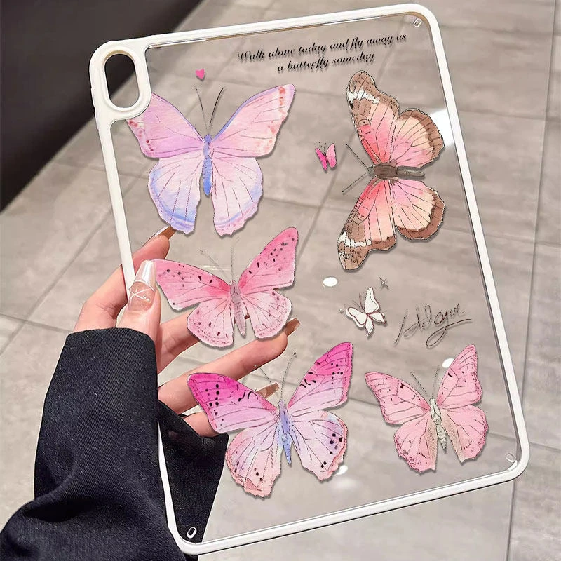 Retro Butterfly Tablet Case For iPad Pro 11 12.9 13 A16 M2 M4 M3 M5 Shell 8.3 9.7 10.2 5/6/7/8/9/10/11th Mini Air 4 5 6 7 Cover
Retro Butterfly Tablet Case For iPad Pro 11 12.9 13 A16 M2 M4 M3 M5 Shell 8.3 9.7 10.2 5/6/7/8/9/10/11th Mini Air 4 5 6 7 Cover