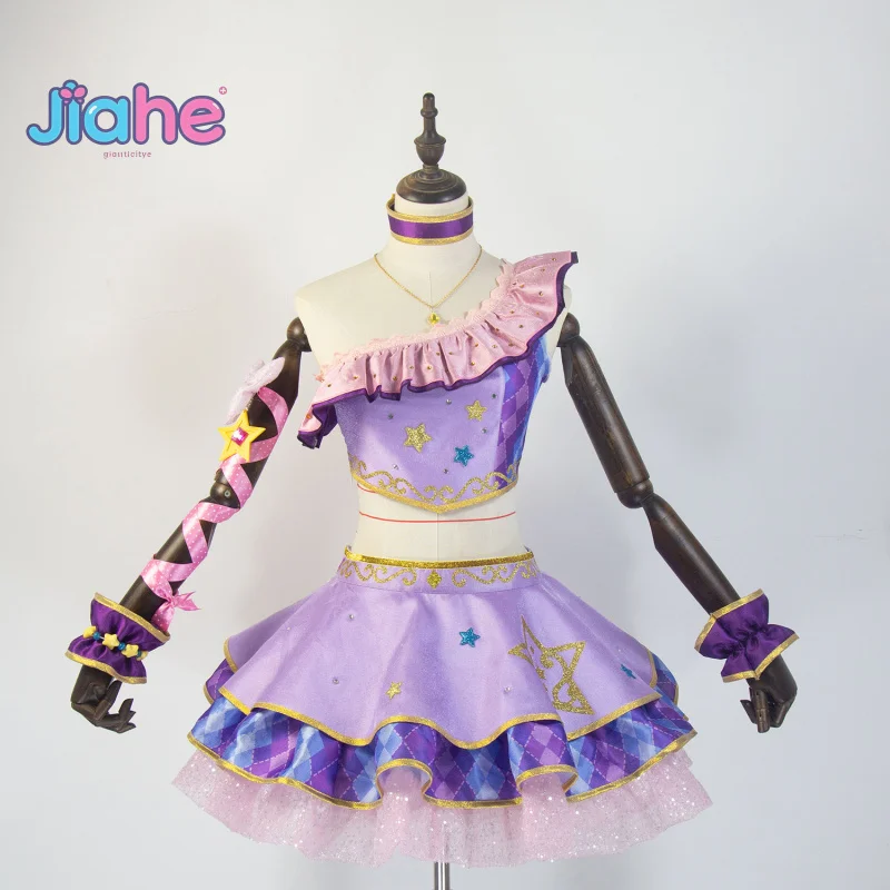 Nanakura Kohar Anime Aikatsu STARS!Cosplay Costume Women's sweet dress necklaces props socks Halloween Christmas Lolita uniform
Nanakura Kohar Anime Aikatsu STARS!Cosplay Costume Women's sweet dress necklaces props socks Halloween Christmas Lolita uniform