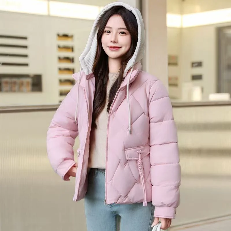 Dopamine Cotton-padded Jacket Women's Short Paragraph 2024 Winter Casual Loose Small Fresh Girls Joker Student Cotton-padded Top
Dopamine Cotton-padded Jacket Women's Short Paragraph 2024 Winter Casual Loose Small Fresh Girls Joker Student Cotton-padded Top
