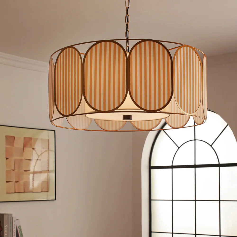 French fabric art pendant light designer with artistic aesthetics home decor lighting for living room eye protection bedroom
French fabric art pendant light designer with artistic aesthetics home decor lighting for living room eye protection bedroom