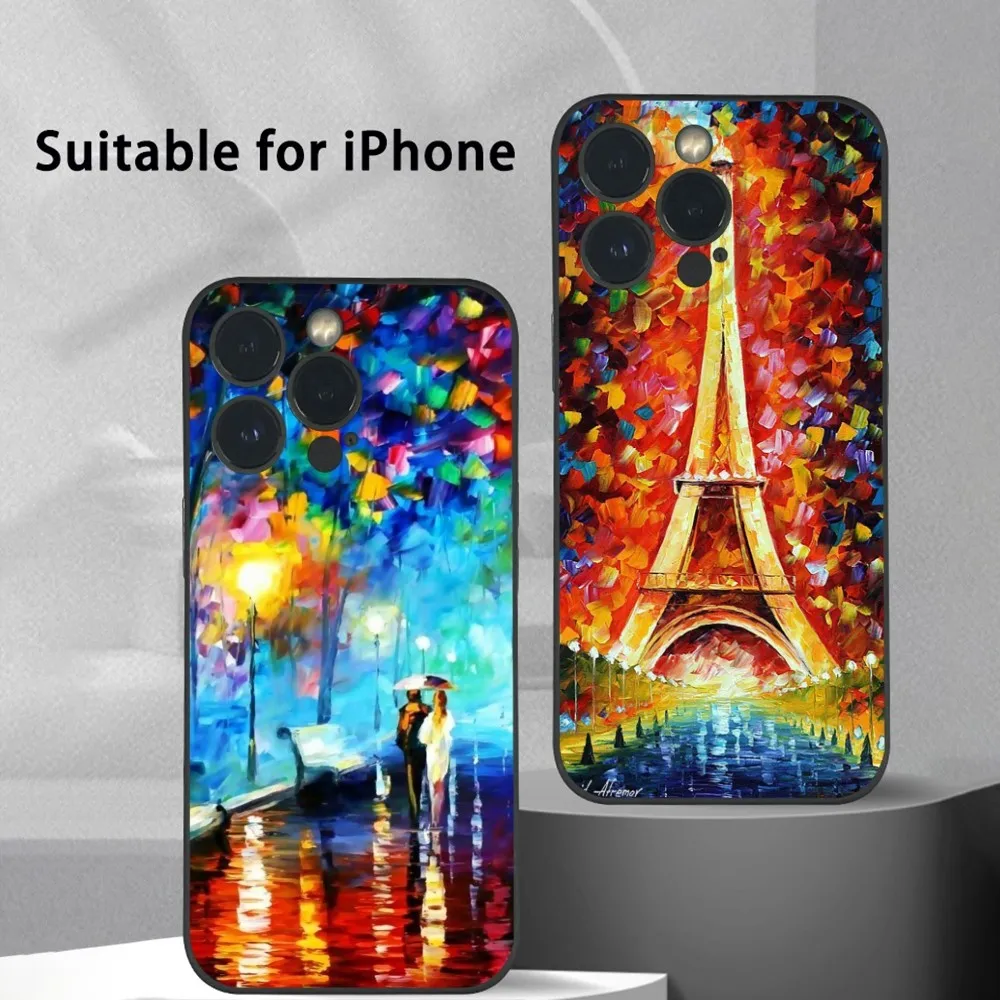 L-Leonid Afremov Oil Painting Phone Case For iPhone 16 15 14 13 Pro Max Plus Mini Frosted Soft Shell Funda
L-Leonid Afremov Oil Painting Phone Case For iPhone 16 15 14 13 Pro Max Plus Mini Frosted Soft Shell Funda