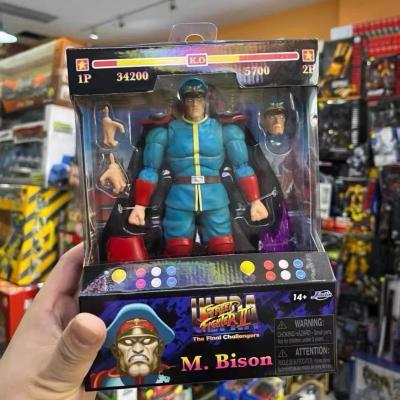 Jada Toys Street Fighter M.Bison The Final Challengers 15 см фигурки героев игровые фигурки модели игрушки подарки новый
Jada Toys Street Fighter M.Bison The Final Challengers 15 см фигурки героев игровые фигурки модели игрушки подарки новый