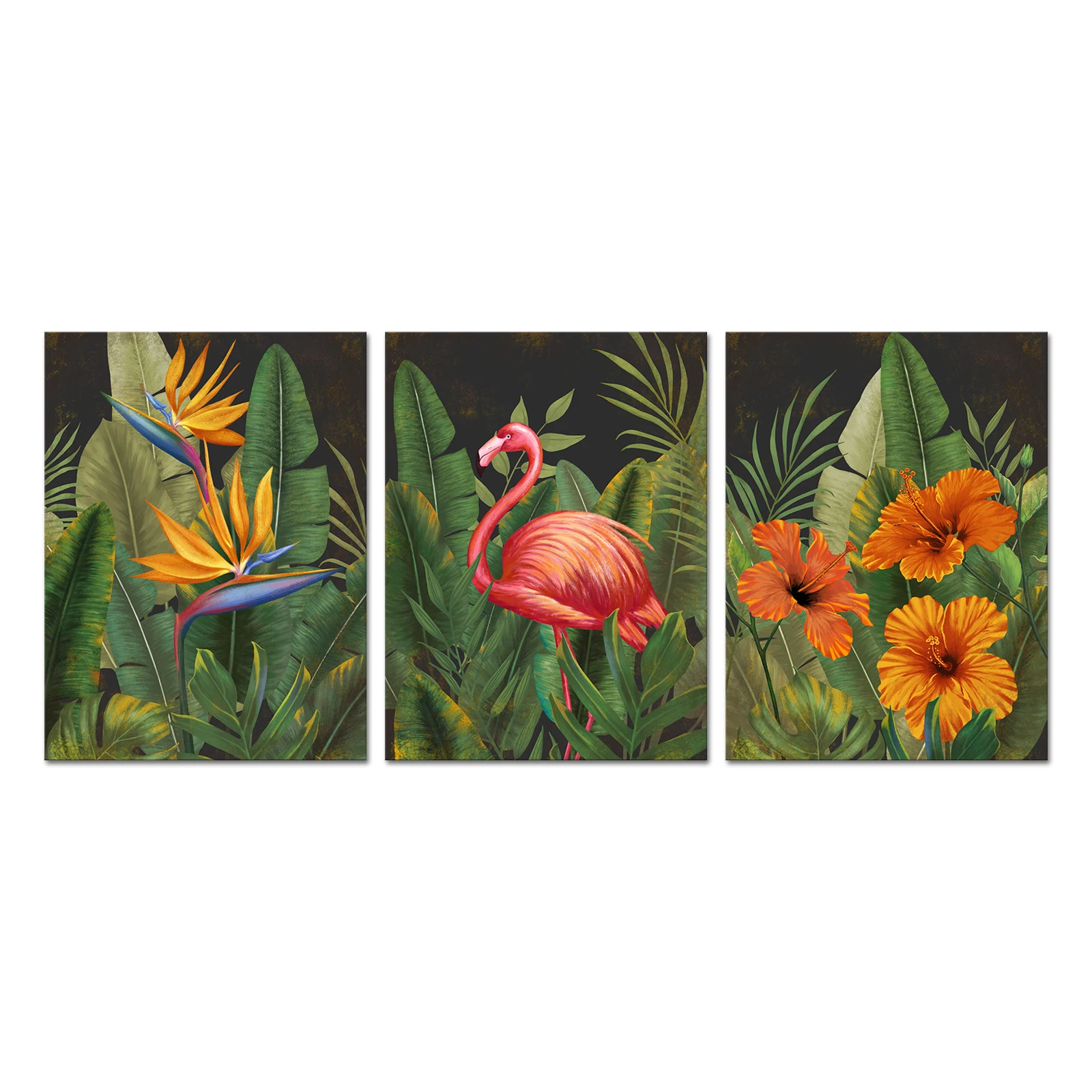 3 Pieces Abstract Flowers Home Decor Posters Flamingo Print Canvas Painting Modern Style Picture Living Room Wall Art
3 Pieces Abstract Flowers Home Decor Posters Flamingo Print Canvas Painting Modern Style Picture Living Room Wall Art