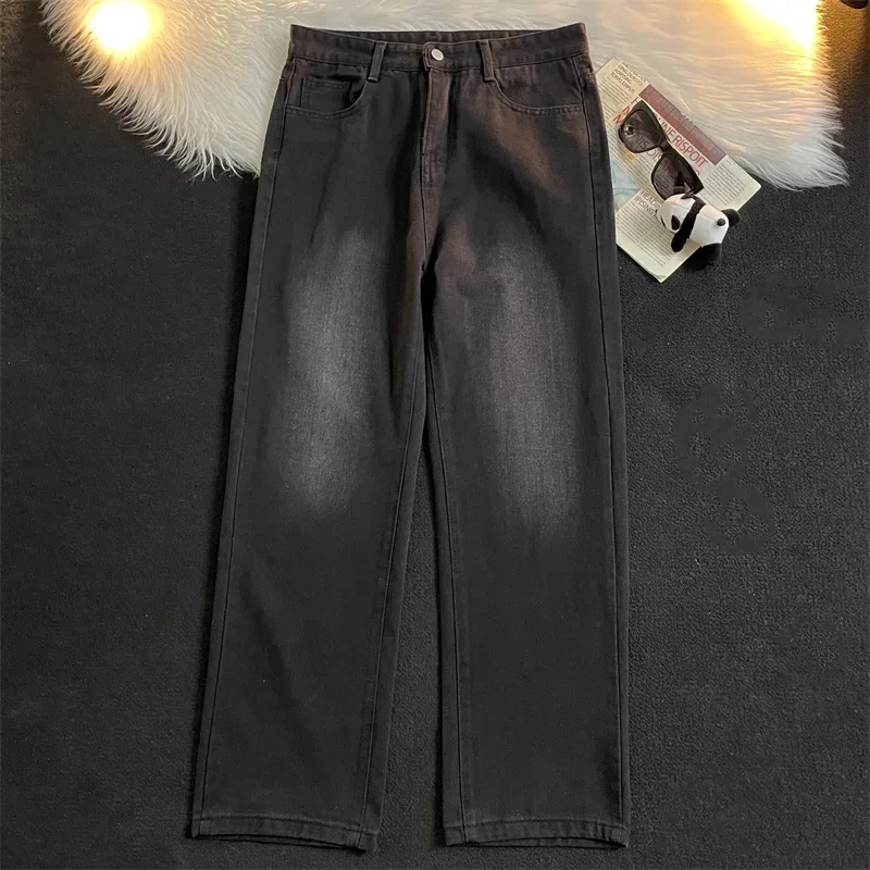 2023 New Male Korean Style Trouser Men's Casual Long Jeans Classic Fashion Man Straight Denim Wide-leg Pants Solid Color Y43
2023 New Male Korean Style Trouser Men's Casual Long Jeans Classic Fashion Man Straight Denim Wide-leg Pants Solid Color Y43