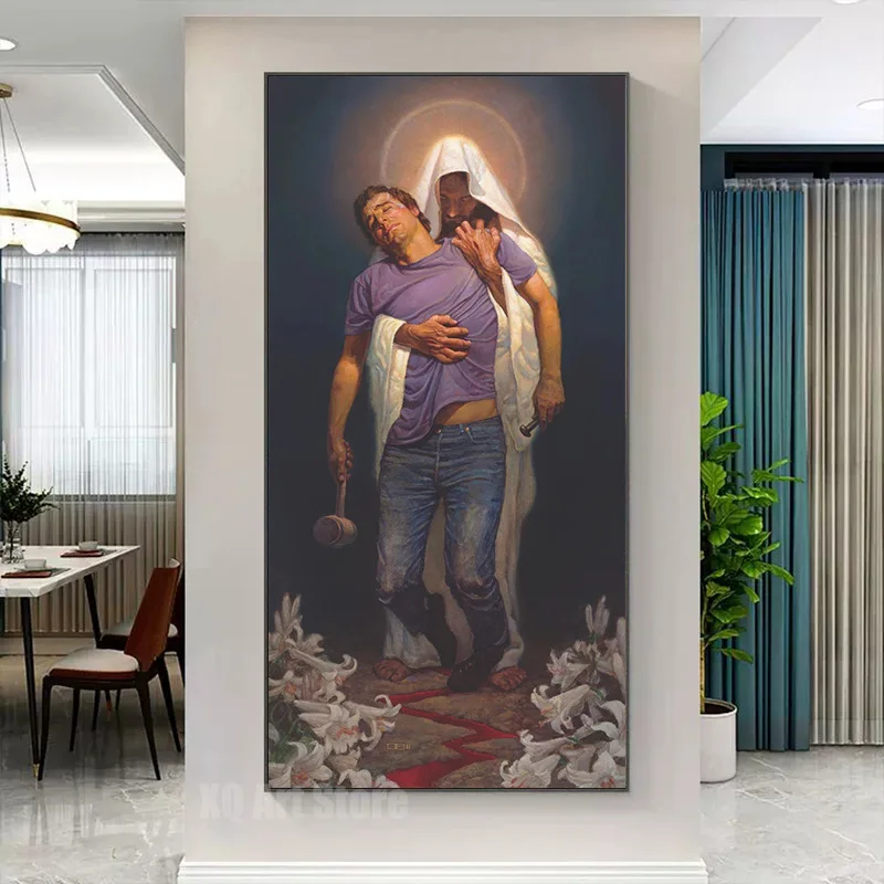 Vintage Thomas Blackshear II Forgiven Jesus Christ Poster Picture Canvas Wall Art Painting Print Home Living Room Decor Unframed
Vintage Thomas Blackshear II Forgiven Jesus Christ Poster Picture Canvas Wall Art Painting Print Home Living Room Decor Unframed